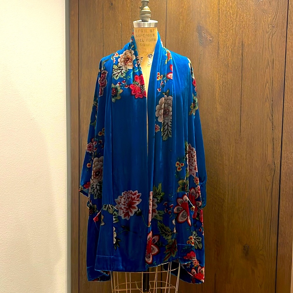 Johnny Was Velvet Kimono